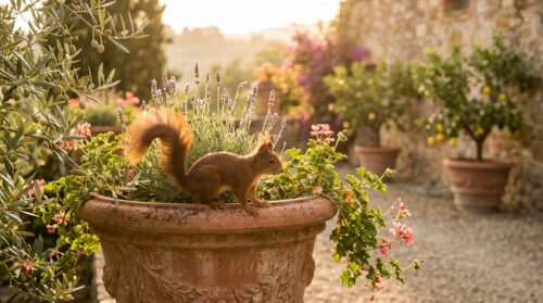 Cosa significa vedere uno scoiattolo nel tuo giardino?